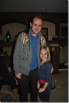 Landon was in Colorado for 24 hours of thanksgiving fun before he had to go back to work