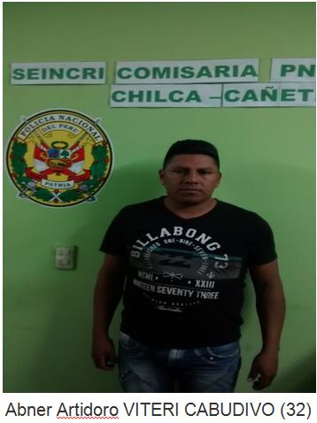 CHILCA POLICIA RECUPERA MOTOCICLETA ROBADA