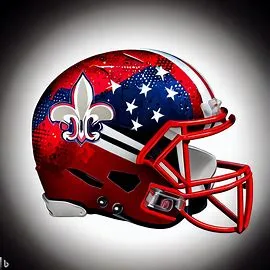 Louisiana Ragin’ Cajuns Concept Football Helmets