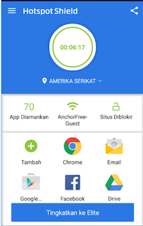 ada kesempatan hari aku akan mengatakan tutorial perihal  Cara Memakai Hotspot Shield Gratis VPN Proxy & Keamanan WiFi