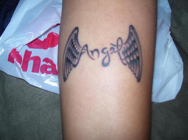 Angel Wing Tattoos Images