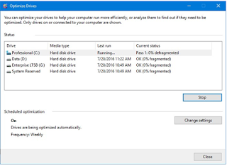 Cara Defrag di Windows 10