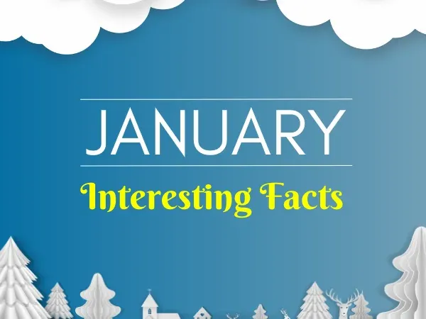 January Month Interesting Facts