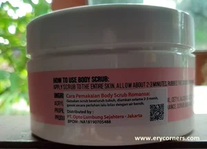 Body Scrub Romansa