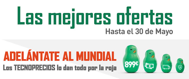 Top 10 Las mejores ofertas hasta el 30 de mayo, adelántate al mundial de El Corte Inglés