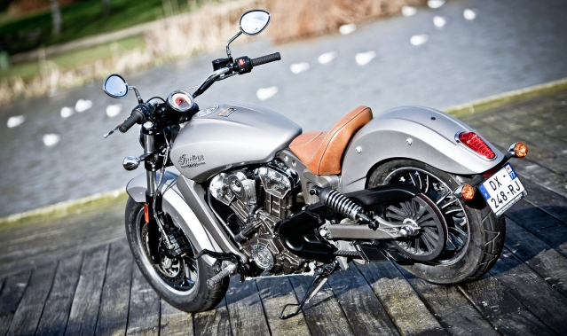 INDIAN Scout: more than one string to his bow!