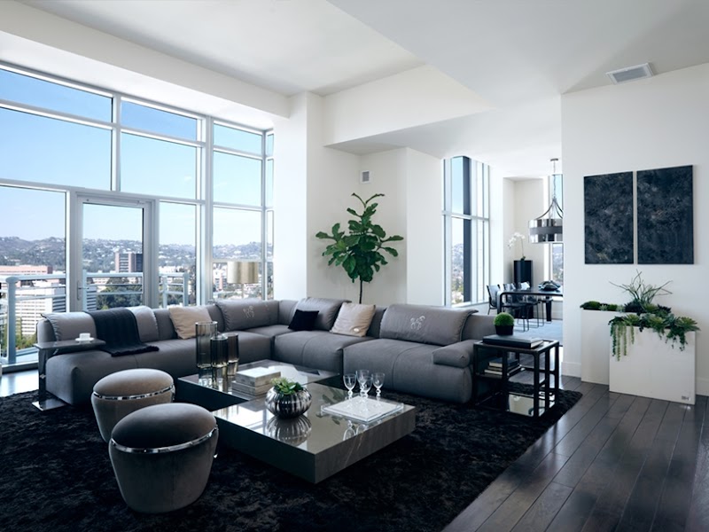 27+ Black And White Living Room Interior Design