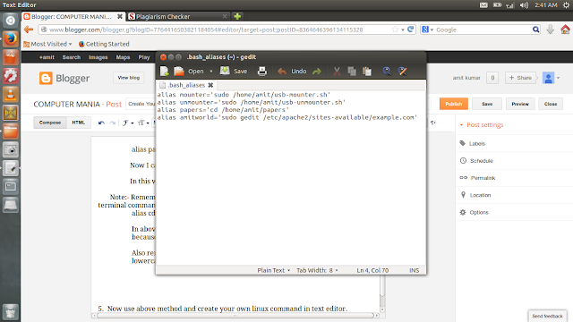 Create Your Own Terminal Commands In Ubuntu