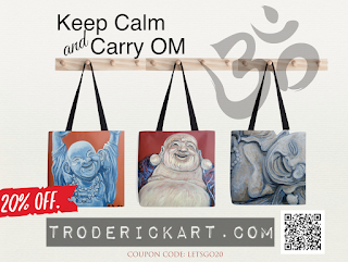 20% of Tote bags by Boulder artist Tom Roderick