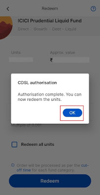 CDSL Sell Authorisation for Zerodha Coin