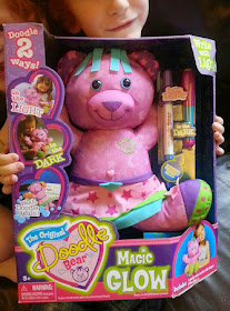 Review of Starr the pink Magic Glow Doodle Bear