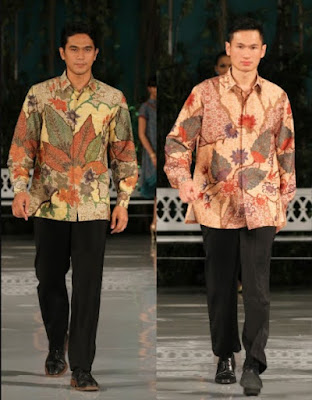 kemeja batik solo pria