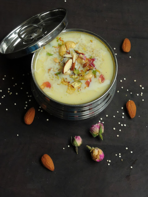 Quinoa Kheer, Quinao Coconut Milk Kheer