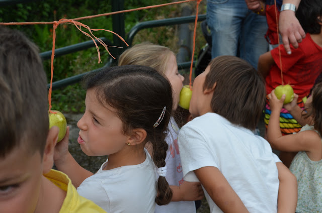 juegos infantiles en las fiestas de El Regato