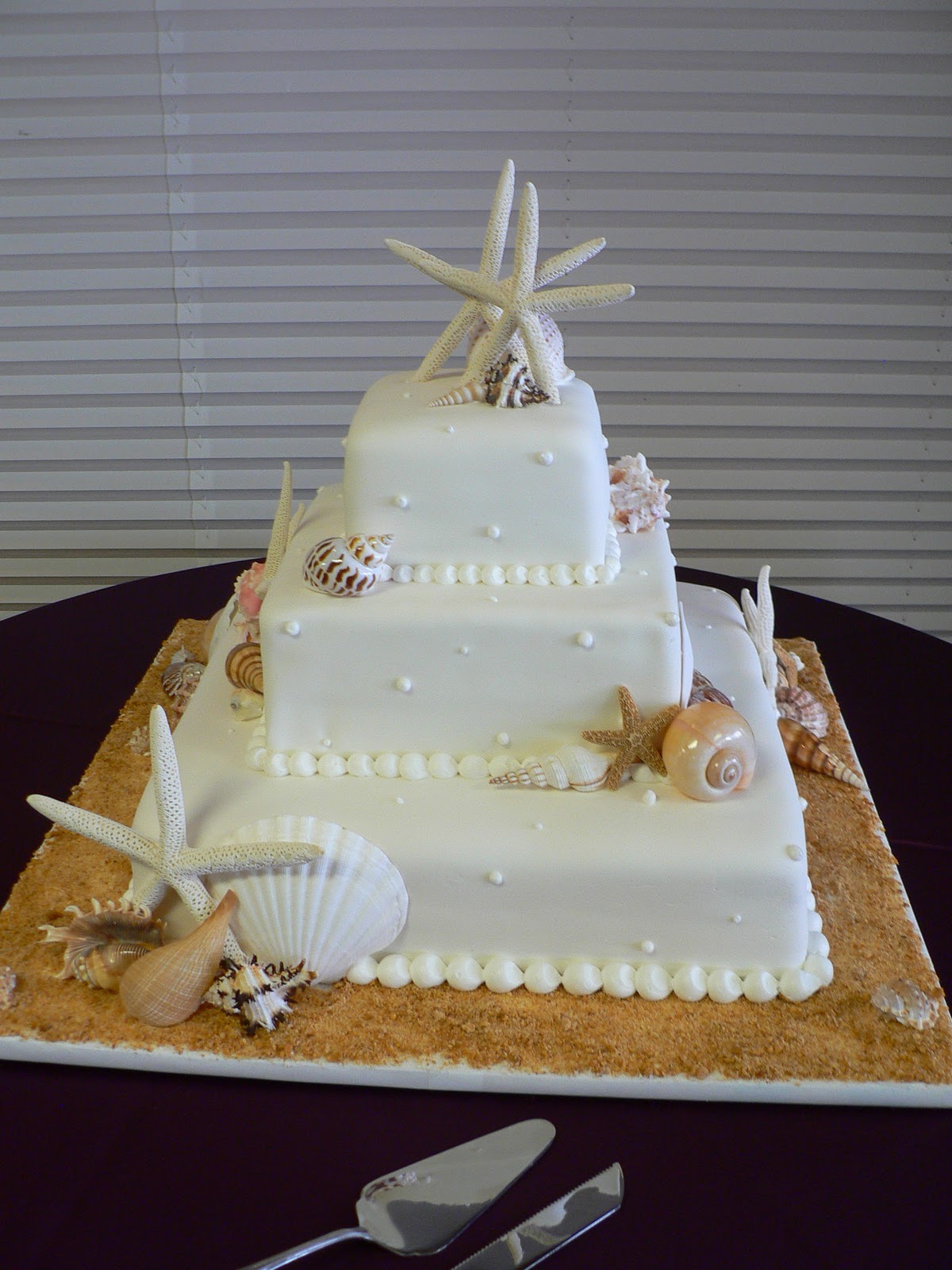 This wedding cake was fun to