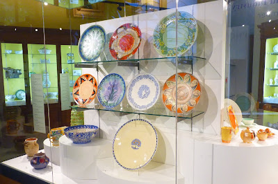 Charlotte Rhead Bowes Museum Exhibition chargers