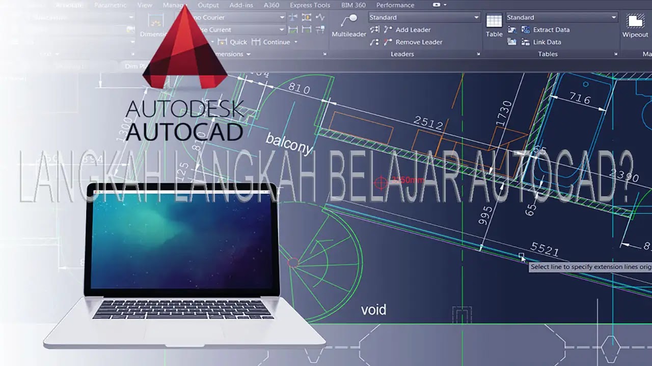 Langkah langkah Belajar AutoCAD