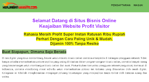 Keajaibanwebsite Sebuah Terobosan Baru Dalam Bisnis Online