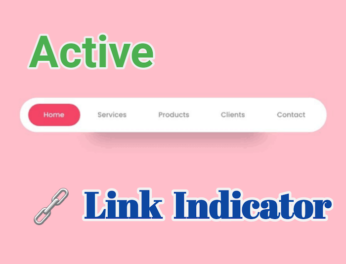 Active Link Indicator with JavaScript - BD WebTeach