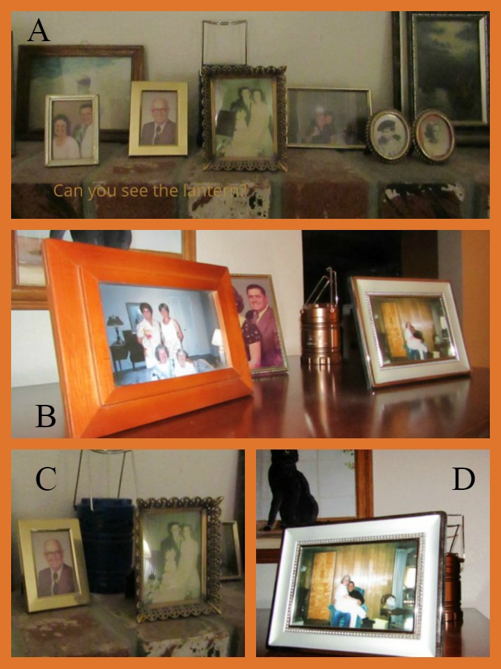 mantle of photos