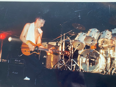 Paul Weller on stage in Boston MA May 1981 Photo by David Wilner
