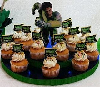 Cupcakes de Max Steel