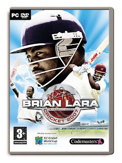 Brian Lara International Cricket 2007 pc dvd frontcover