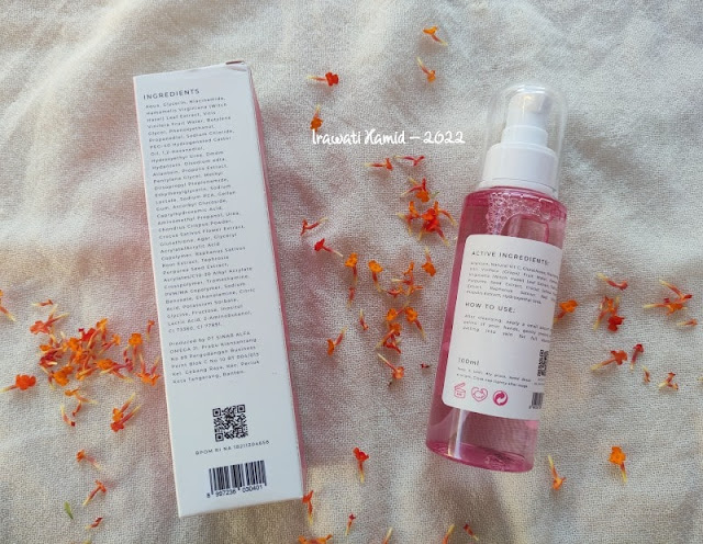 Review Scarlett Brightly Essence Toner