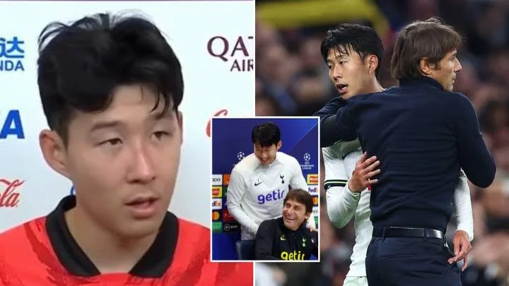 Son Heung-min takes blame for Antonio Conte leaving Tottenham