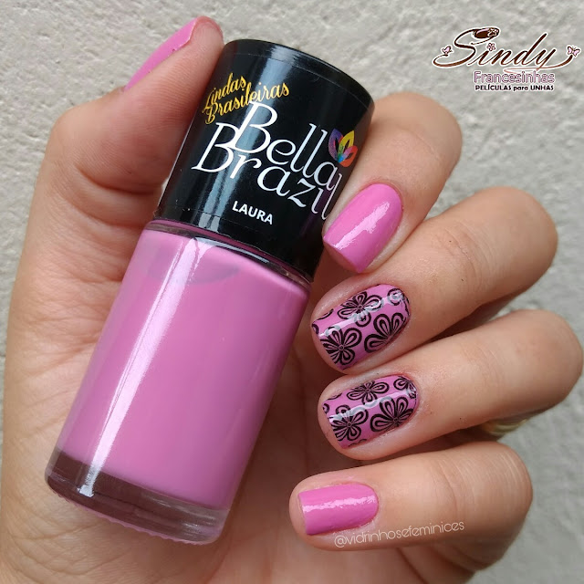 Esmalte Laura da Coleção Lindas Brasileiras + Sindy Francesinhas