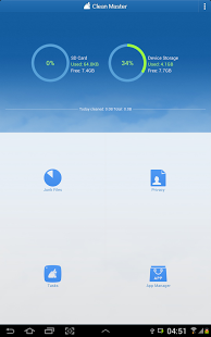 Screenshots Clean Master (Cleaner) - FREE for Android tablet, phone.