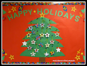 photo of: "Happy Holidays" Bulletin Board via RainbowsWithinReach