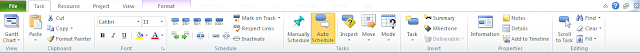 Task Menu toolbar