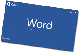 Word start screen