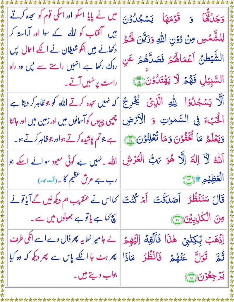 Surah An-Naml with Urdu Translation,Quran with Urdu Translation,Quran,