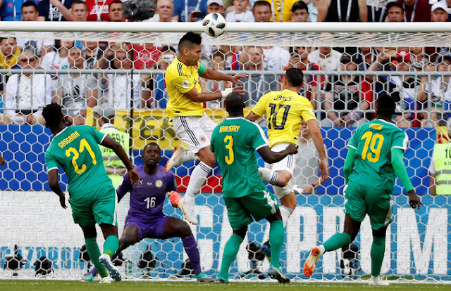 FIFA World Cup match Senegal vs Colombia
