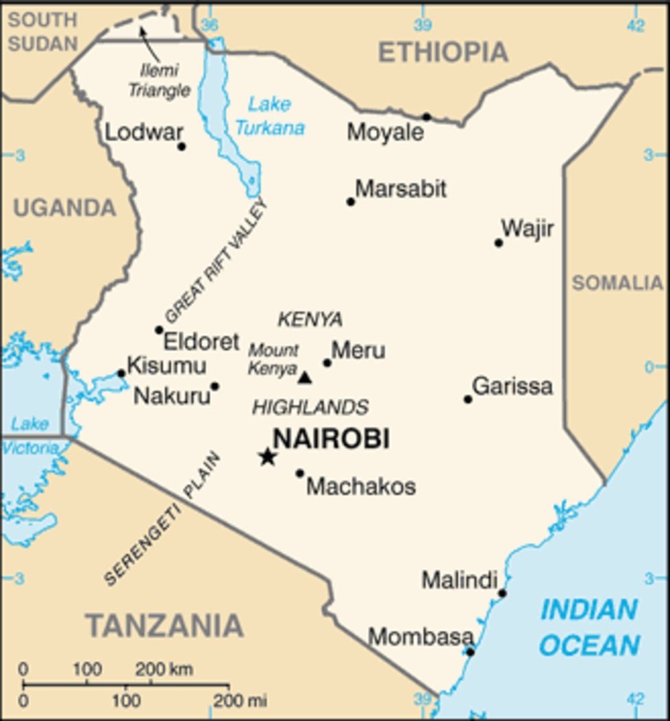 Kenya Map