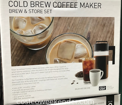 Costco 1050038 - Takeya Cold Brew Coffee Maker Brew and Store Set: for the casual coffee drinker or for the coffee enthusiast