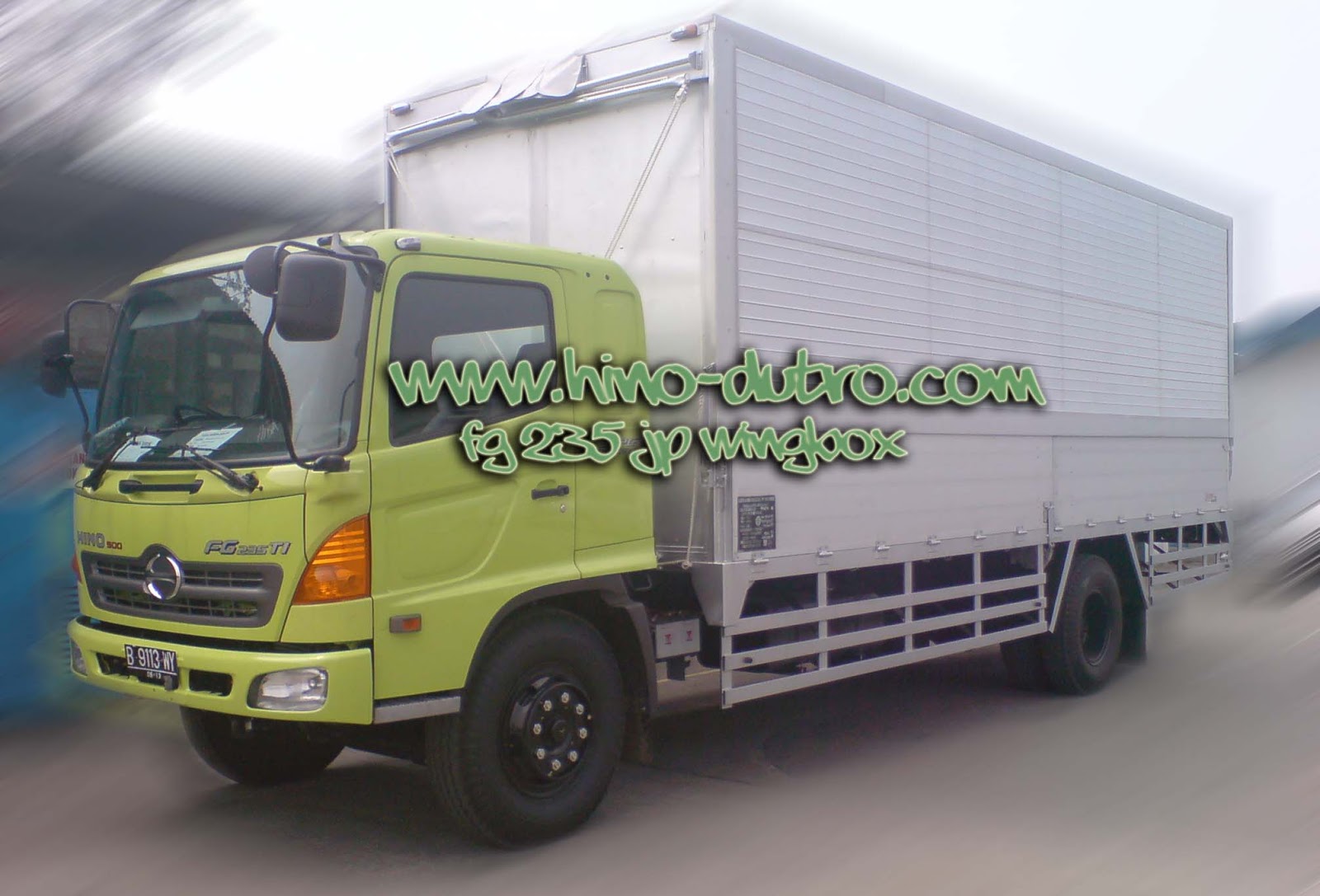 Wingbox Besi Dan Aluminium Truk Kargo Hino Sales Truck Dan Bus