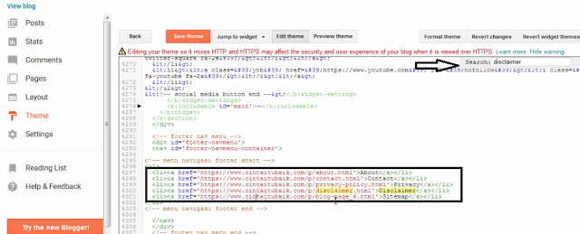 Cara Membuat Sitemap / Daftar Isi Blog SEO