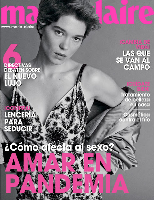 Lea Seydoux in Marie Claire Magazine, Spain February 2021