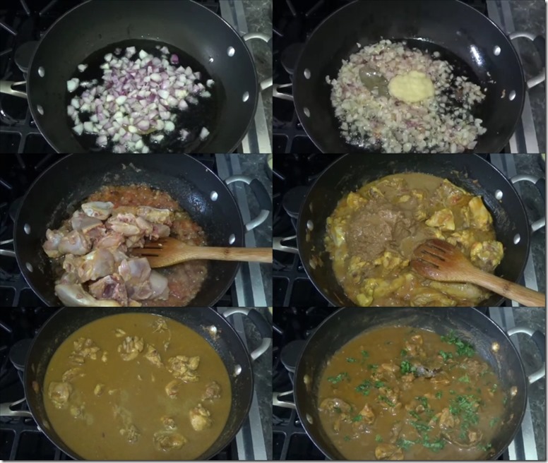 Chettinad chicken kuzhambu process 2