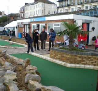 Strokes Adventure Golf course in Margate, Kent