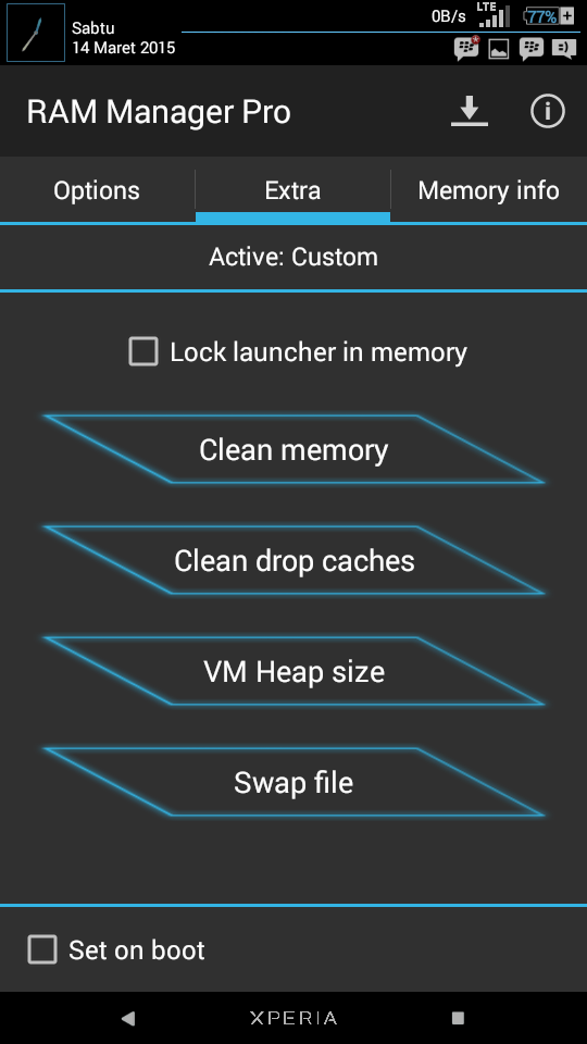 RAM Manager Pro V7.1.5 Apk