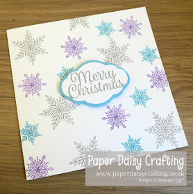 Snow is Glistening from Stampin Up