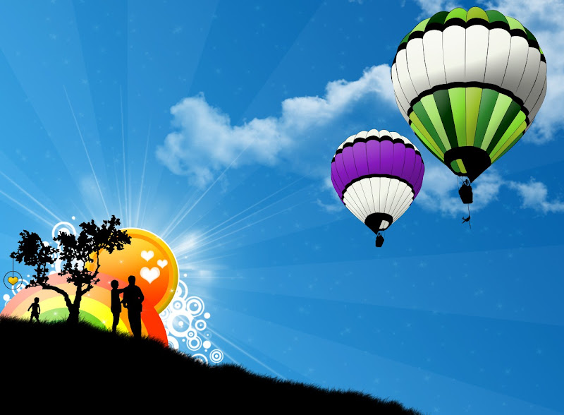 21 Awesome air balloon wallpapers