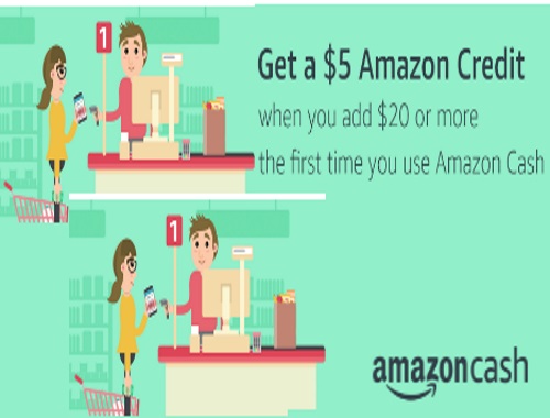 Amazon $5 Credit When You Add $20 To Amazon Cash