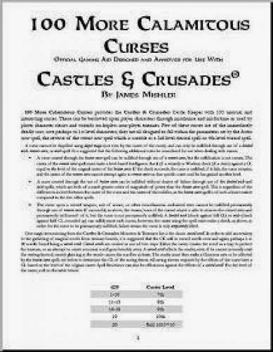Review 100 More Calamitous Curses
