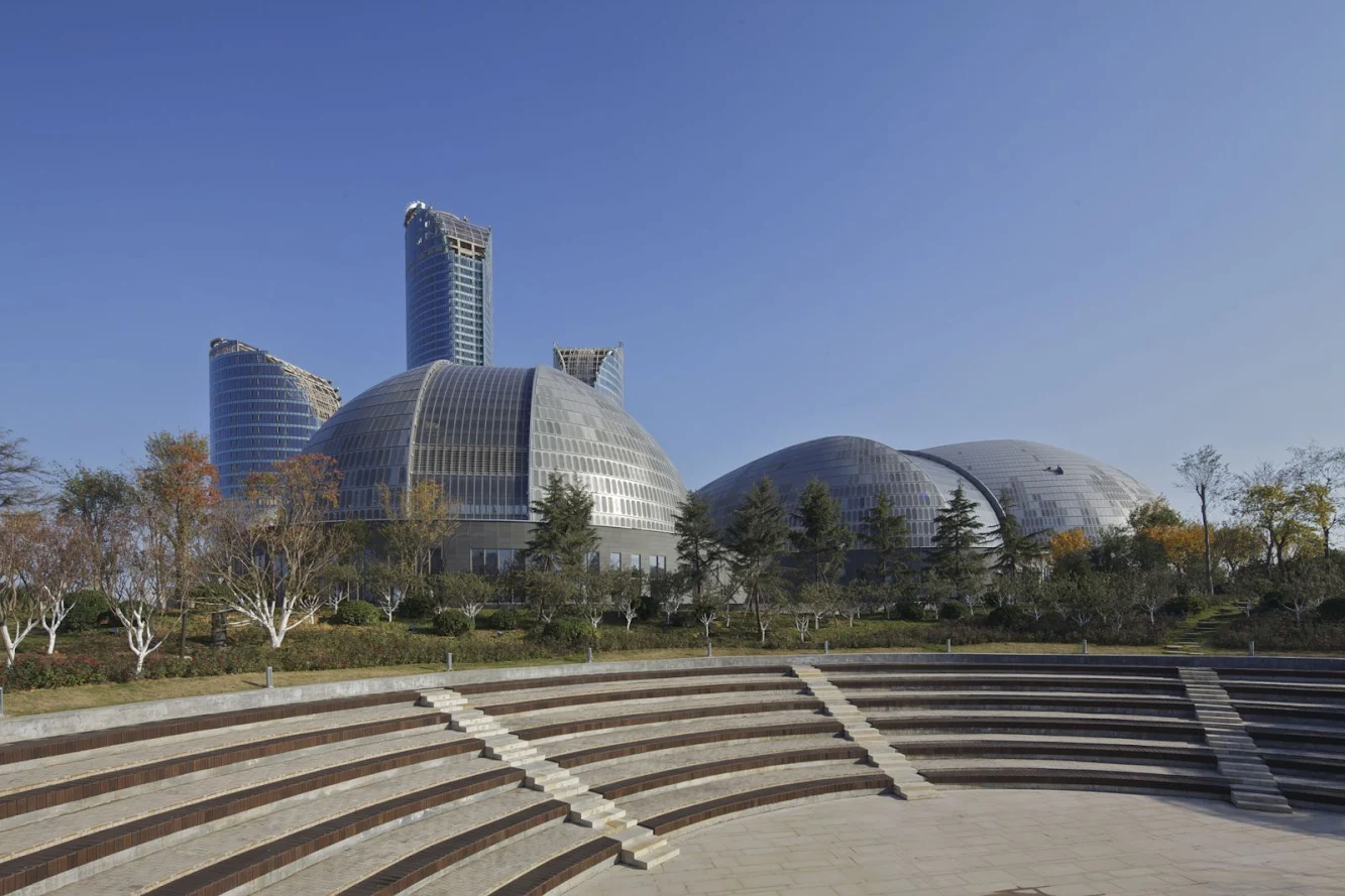 Jinan Grand Theater by Paul Andreu Architecte