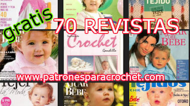 70 Revistas de Patrones de Tejido para Bebés y Niños